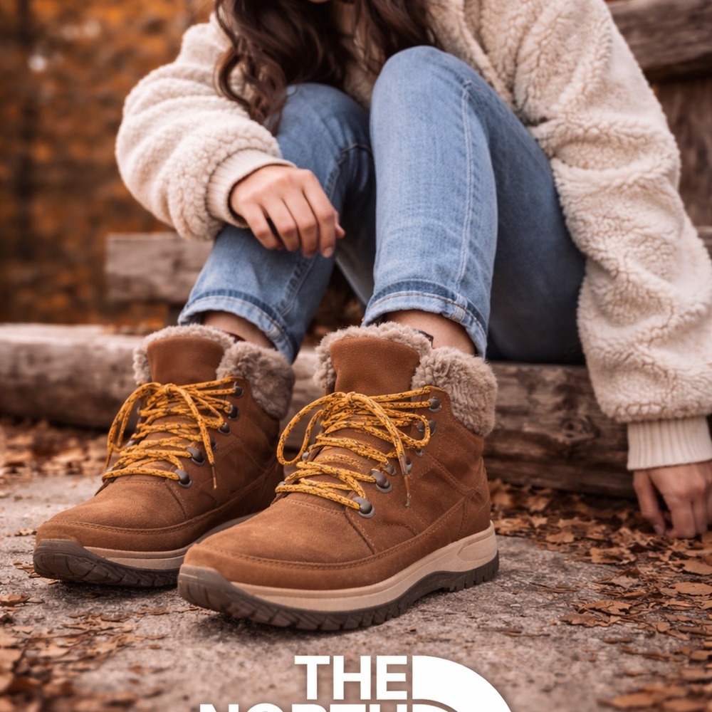 The North Face Women's Tan Winter Boots